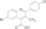 6-​Bromo-​2-​(4-​chlorophenyl)​-​3-​methyl-4-​quinolinecarboxylic Acid