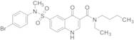 6-(N-(4-bromophenyl)-N-methylsulfamoyl)-N-butyl-N-ethyl-4-oxo-1,4-dihydroquinoline-3-carboxamide