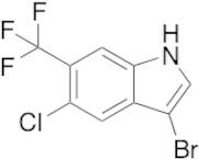 3-Bromo-5-chloro-6-(trifluoromethyl)-1H-indole