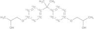 Bisphenol A bis(2-hydroxypropyl) ether-13C12
