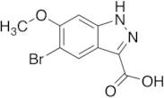 5-Bromo-6-methoxy-1H-indazole-3-carboxylic Acid