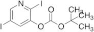 tert-Butyl 2,5-Diiodopyridin-3-yl Carbonate