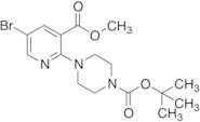 tert-Butyl 4-[5-Bromo-3-(methoxycarbonyl)-2-pyridinyl]tetrahydro-1(2H)-pyrazinecarboxylate