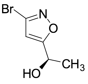 (1R)-1-(3-Bromo-1,2-oxazol-5-yl)ethan-1-ol