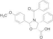 (4R,5R)-3-Benzoyl-2-(4-anisyl)-4-phenyl-5-oxazolidinecarboxylic Acid