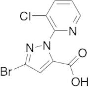 3-Bromo-1-(3-chloro-2-pyridinyl)-1H-pyrazole-5-carboxylic Acid