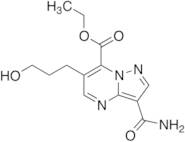 Ethyl 3-Carbamoyl-6-(3-hydroxypropyl)pyrazolo[1,5-a]pyrimidine-7-carboxylate