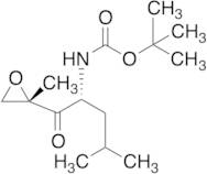 tert-Butyl ((R)-4-Methyl-1-((S)-2-methyloxiran-2-yl)-1-oxopentan-2-yl)carbamate (SM2-C)