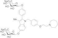 Bazedoxifene Bis-Beta-D-Glucuronide Disodium Salt