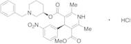 3-((R)-1-Benzylpiperidin-3-yl) 5-methyl (R)-2,6-dimethyl-4-(3-nitrophenyl)-1,4-dihydropyridine-3,5-dicarboxylate Hydrochloride