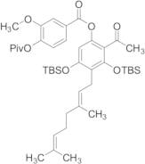 3,5-bis((tert-butyldimethylsilyl)oxy)-4-(pivaloyloxy)benzoate Cannflavin A