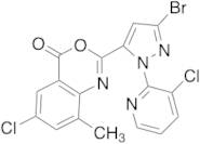 2-(3-Bromo-1-(3-chloropyridin-2-yl)-1H-pyrazol-5-yl)-6-chloro-8-methyl-4H-benzo[d][1,3]oxazin-4-one