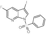 1-Benzenesulfonyl-5-fluoro-3-iodo-1h-pyrrolo[2,3-b]pyridine