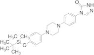 4-(4-(4-(4-((tert-Butyldimethylsilyl)oxy)phenyl)piperazin-1-yl)phenyl)-1H-1,2,4-triazol-5(4H)-one