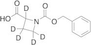 1-Benzyloxycarbonylazetidine-2-carboxylic acid-d5