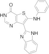 7-(1H-Benzimidazol-2-yl)-6-(phenylamino)thieno[3,2-d]pyrimidin-4(3H)-one