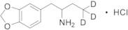 rac Benzodioxole-5-butanamine-d3 Ηydrochloride