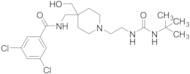 N-((1-(2-(3-(tert-Butyl)ureido)ethyl)-4-(hydroxymethyl)piperidin-4-yl)methyl)-3,5-dichlorobenzamide