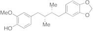 rel-4-[(2R,3R)-4-(1,3-Benzodioxol-5-yl)-2,3-dimethylbutyl]-2-methoxyphenol