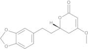 (6S)-6-[2-(1,3-Benzodioxol-5-yl)ethyl]-5,6-dihydro-4-methoxy-2H-pyran-2-one