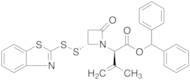(αR,2R)-2-(2-Benzothiazolyldithio)-α-(1-methylethenyl)-4-oxo-1-azetidineacetic Acid Diphenylmethyl Ester