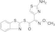 S-2-Benzothiazolyl-2-amino-α-(methoxyimino)-4-thiazolethiolacetate