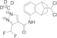 Benzovindiflupyr-15N2,13C, D3