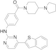 [4-[(4-Benzo[b]thien-2-yl-2-pyrimidinyl)amino]phenyl][4-(1-pyrrolidinyl)-1-piperidinyl]-methanone