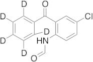 N-(2-Benzoyl-4-chlorophenyl)formamide-d5