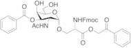 3-O-Benzoyl-N-acetyl-α-D-galactosaminyl-1-O-N-(Fmoc)serine Phenacylester
