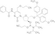 N-Benzoyl-5-((2-cyanoethoxy)methyl)-2’-deoxycytidine CEP