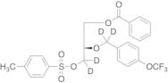 (R)-3-Benzoyloxy-2-(4-trifluoromethoxybenzyl-d2-oxy)propyl-1,1-d2 4-Toluenesulfonate