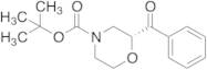 (2R)-2-Benzoyl-4-morpholinecarboxylic Acid 1,1-Dimethylethyl Ester