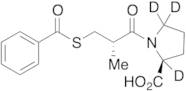 (S)-S-Benzoylcaptopril-d3