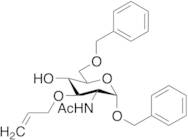 Benzyl 2-Acetamido-3-O-allyl-6-O-benzyl-2-deoxy-α-D-glucopyranoside