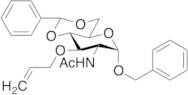 Benzyl 2-Acetamido-3-O-allyl-4,6-O-benzylidene-2-deoxy-α-D-glucopyranoside