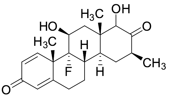 11beta,17alpha-Dihydroxy-9alpha-fluoro-16beta-methyl-D-homoandrost-1,4-diene-3,17-dione