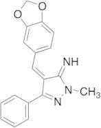 (Z)-4-(Benzo[d][1,3]dioxol-5-ylmethylene)-1-methyl-3-phenyl-1H-pyrazol-5(4H)-imine