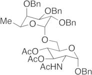 Benzyl 2-Acetamido-3,4-di-O-acetyl-2-deoxy-6-O-(tri-O-benzyl-L-fucopyranosyl)-Alpha-D-glucopyranos…