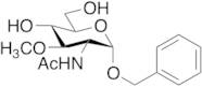 Benzyl 2-Acetamido-3-O-methyl-Alpha-D-glucopyranoside