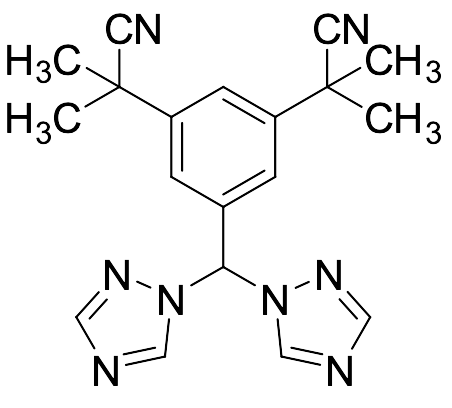 5-[Bis(1H-1,2,4-triazol-1-yl)methyl]-alpha1,alpha1,alpha3,alpha3-tetramethyl-1,3-benzenediacetonit…