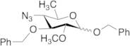 Benzyl 4-Azido-4,6-dideoxy-2-O-methyl-3-O-benzyl-D-glucopyranoside