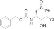 Benzyl ((2R,3R)-4-Chloro-3-hydroxy-1-(phenylsulfinyl)butan-2-yl)carbamate