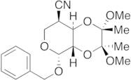 Benzyl 4-Cyano-4-deoxy-2,3-O-[(1S,2S)-1,2-dimethoxy-1,2-dimethyl-1,2-ethanediyl]-Beta-D-arabinopyr…