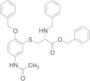 (R)-Benzyl 3-((5-Acetamido-2-(benzyloxy)phenyl)thio-2-(benzylamino)propanoate
