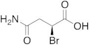 (2S)-2-Bromo-3-carbamoylpropanoic Acid