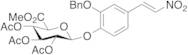 2-Benzyloxy-4-(2-nitroethenyl)phenyl b-D-Glucopyranosiduronic Acid Methyl Ester 2,3,4-Triacetate