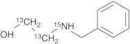 N-Benzylethanolamine-13C2,15N