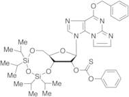 O6-Benzyl-N2,3-etheno-2’-phenoxythioxomethyl-3’,5’-O-[tetrakis(isopropyl)-1,3-disiloxanediyl] Gu...