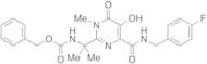 Benzyl [1-[4-[[(4-Fluorobenzyl)amino]carbonyl]-5-hydroxy-1-methyl-6-oxo-1,6-dihydropyrimidin-2-yl]…